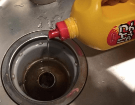 台所の排水溝つまり解消法 パイプユニッシュ 2